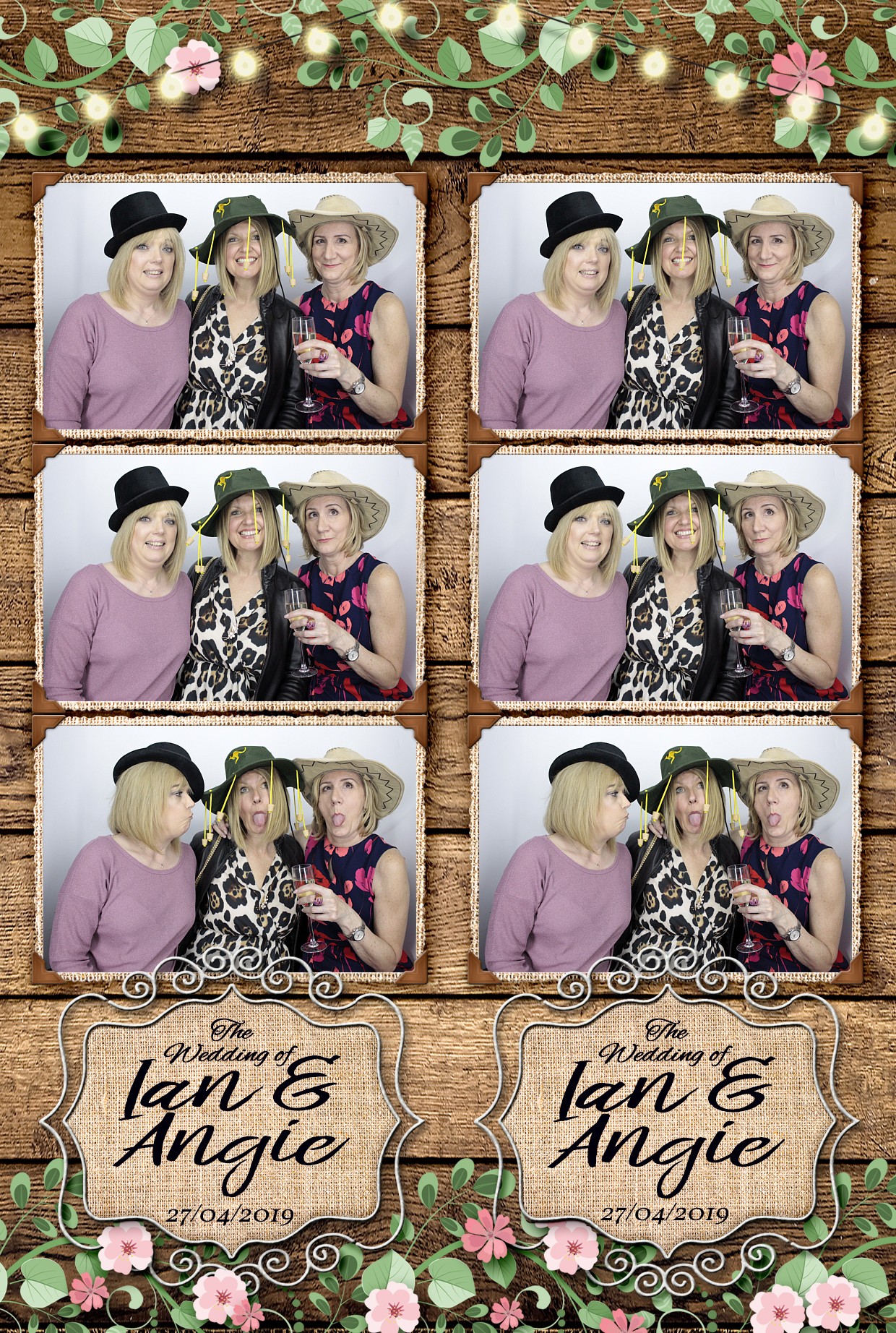 Ian & Angie’s wedding  | View more photos from the event at gallery.myphotoboothexperience.co.uk/u/MyPhotoBoothExperienceLtd/Ian-Angie’s-wedding